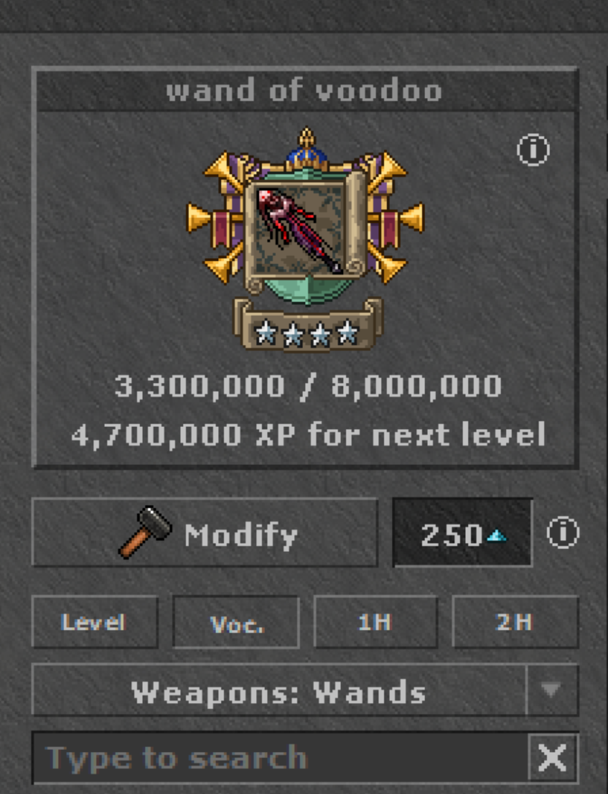Proficiency Modify